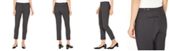 Calvin Klein Petite Slim-Leg Ankle Dress Pants